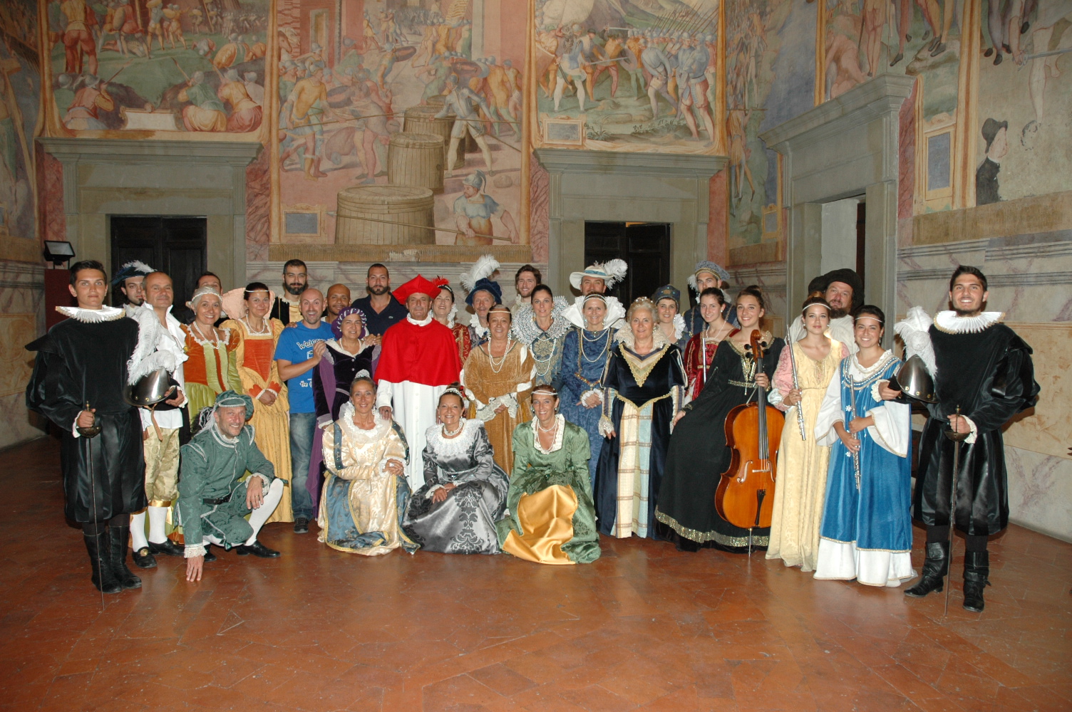 Gruppo storico XVII secolo		  		  